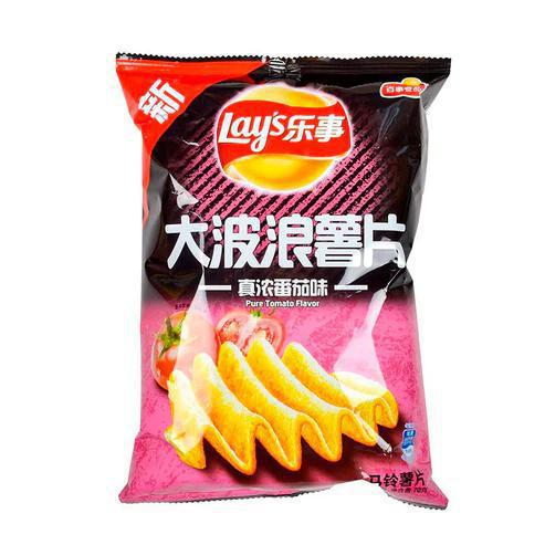 Lays Chips Pure Tomato (Wavy)