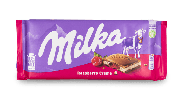 Milka Raspberry 100g (European)
