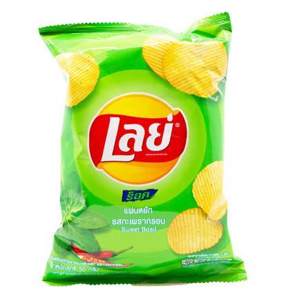 Lays Sweet Basil Chips (Thailand)