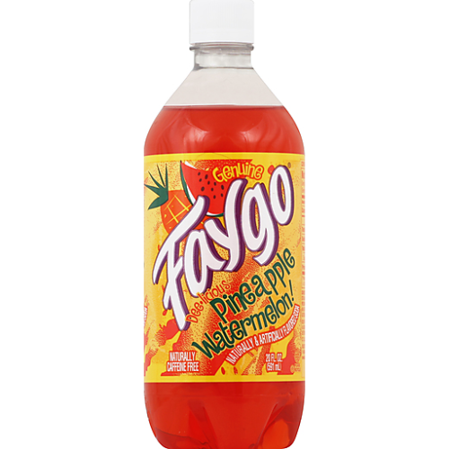 Faygo Pineapple Watermelon Soda 591ml