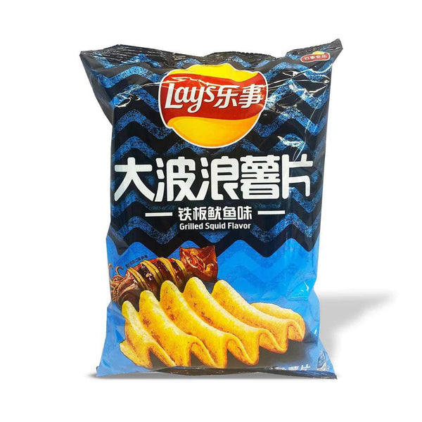Lays Chips Grilled Squid