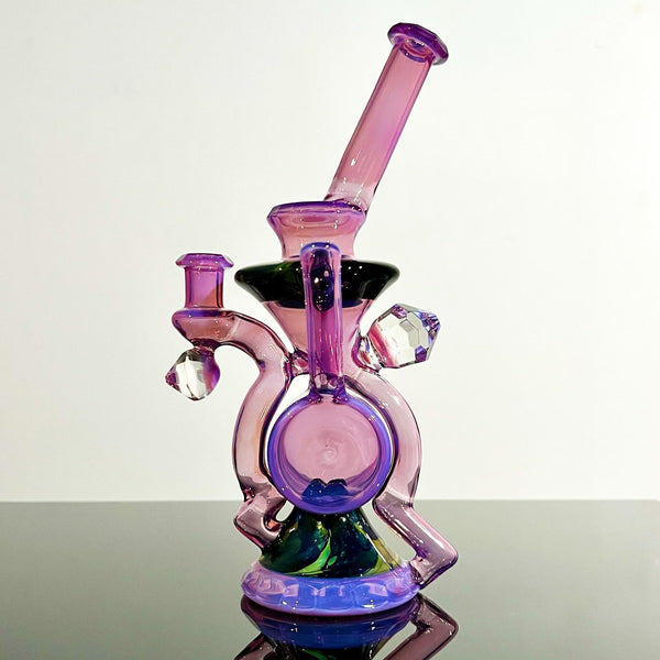 Dirge Glassworks - Fully Faceted Humdrum Recyclers - The Gallery at VL