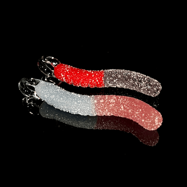 Emperial Glass - Gummy Worm Pendants - The Gallery at VL
