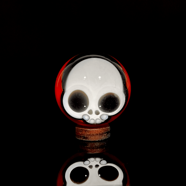 Lil Bear Glass - Skull Marbles - The Gallery at VL