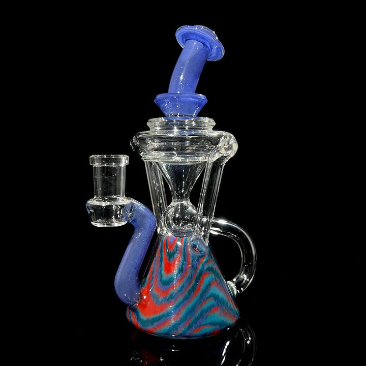 MShea Glass - Dual Uptake Recycler (with Bubble Cap) - The Gallery at VL